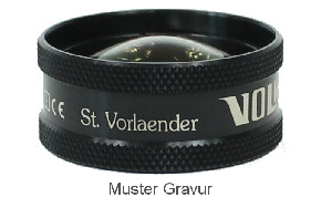 Volk Pan Retinal 2.2 - schwarz / mit individueller Gravur